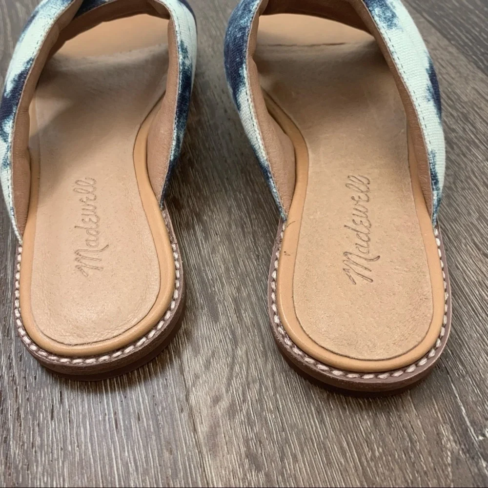 Madewell | The Skylar Slide Sandal In Tie Dye 6.5